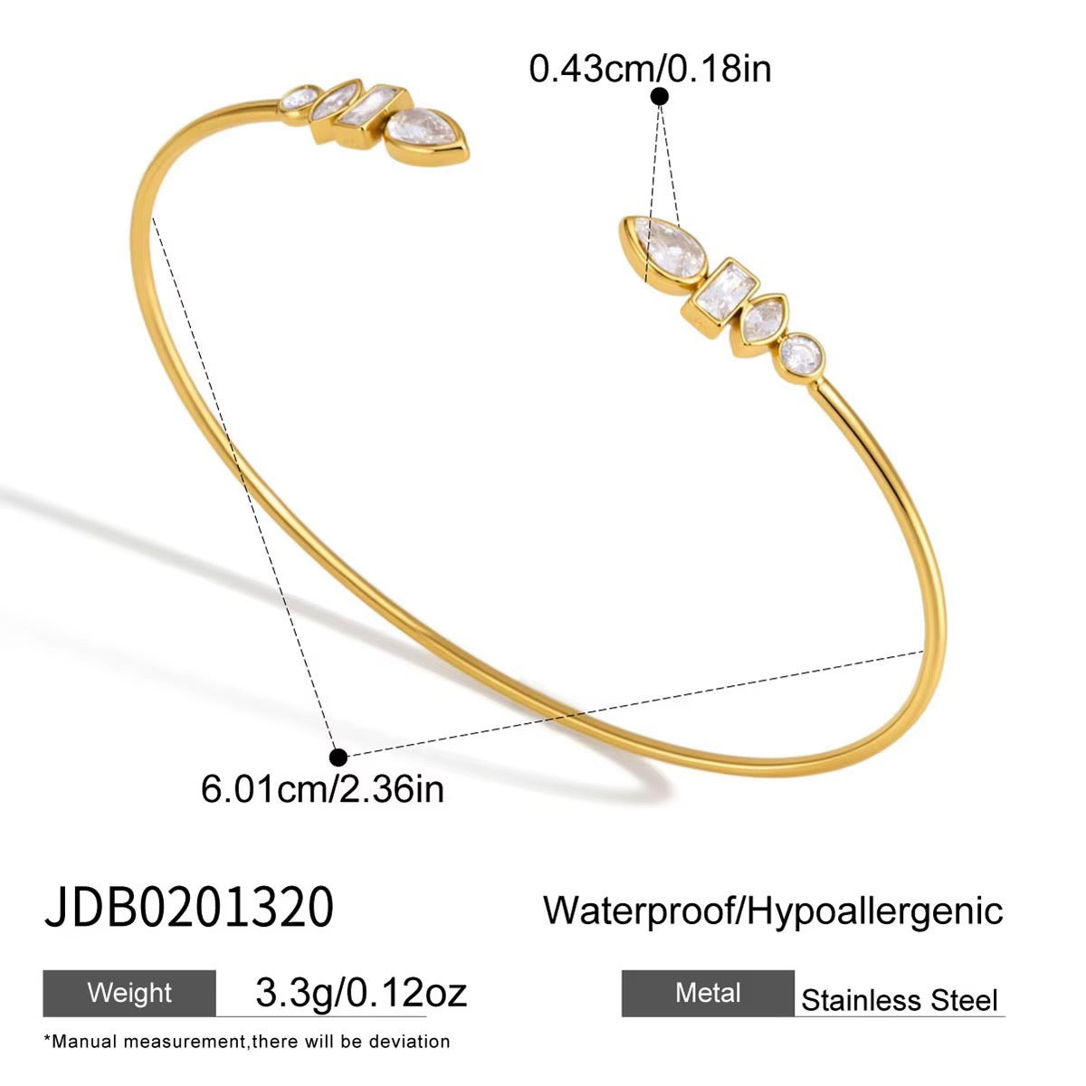 Vasper cuff bracelet