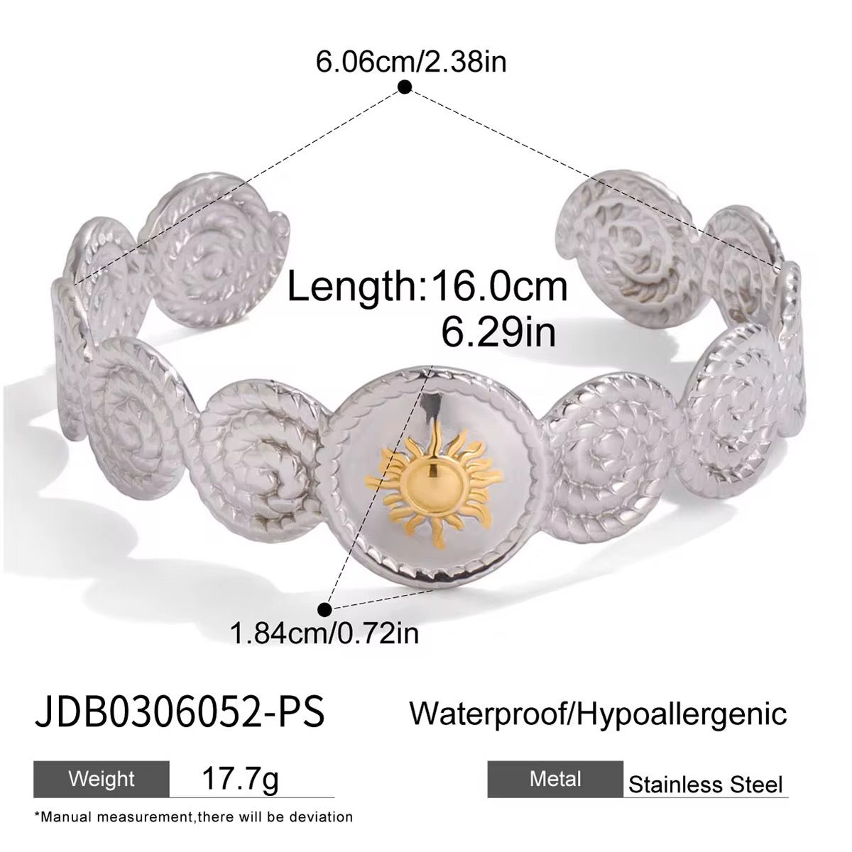 Solara cuff bangle