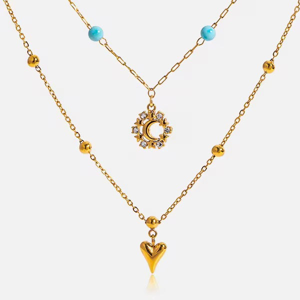 Ael layered necklace