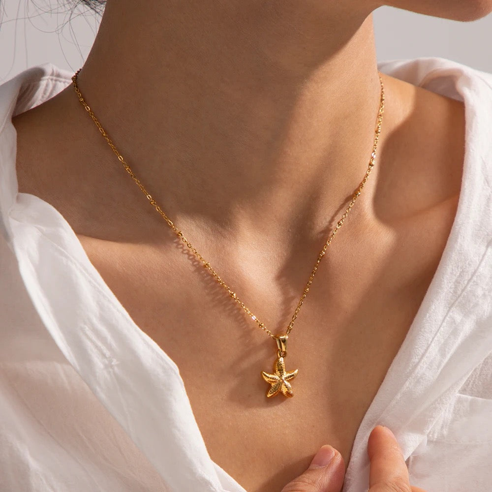 Starfish necklace