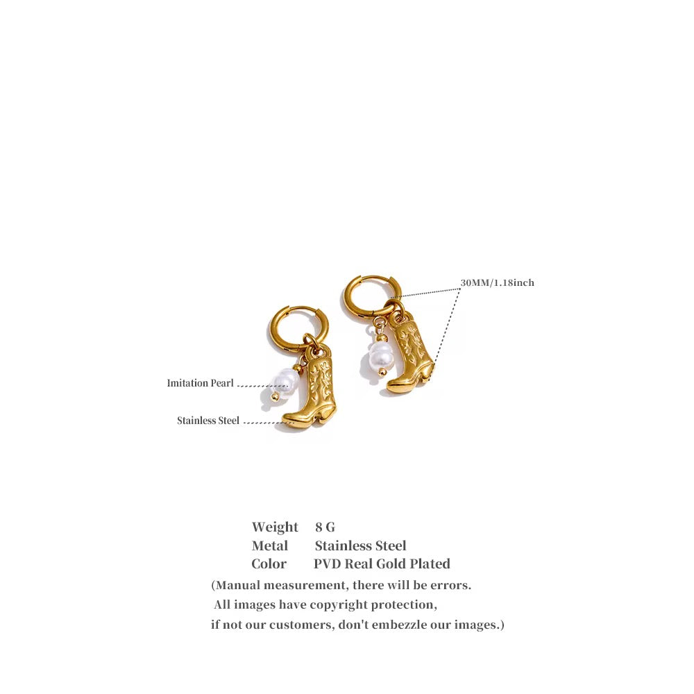 Cowgirl boot hoops