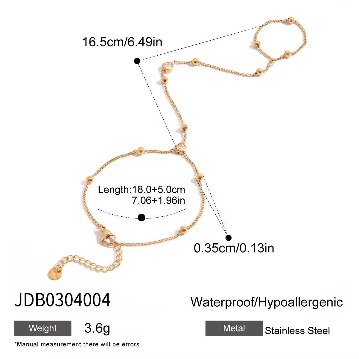 Lovara hand chain