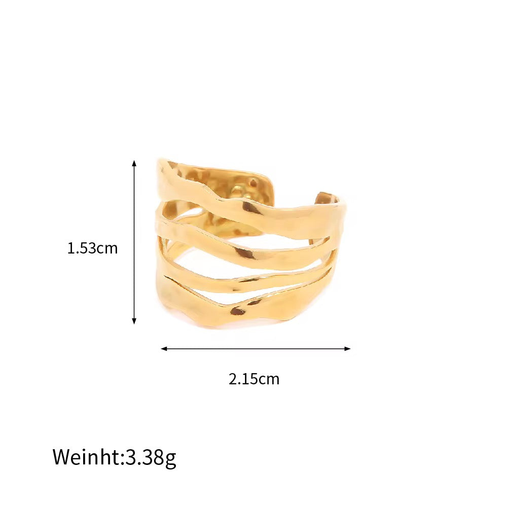 Gold Melissa ring