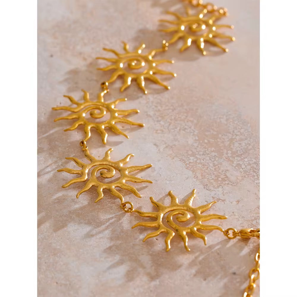 Sun waist chain