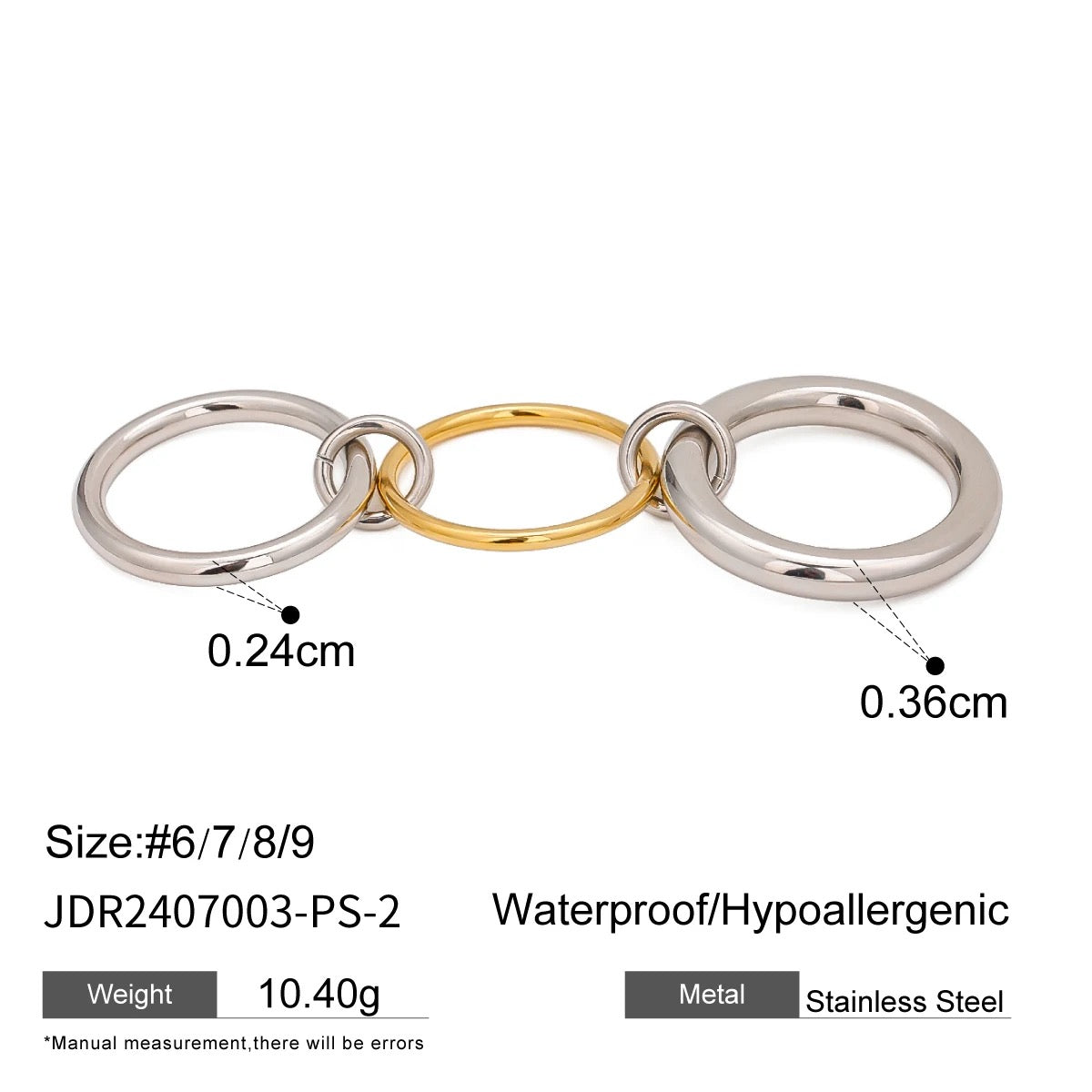 The infinity link ring mx