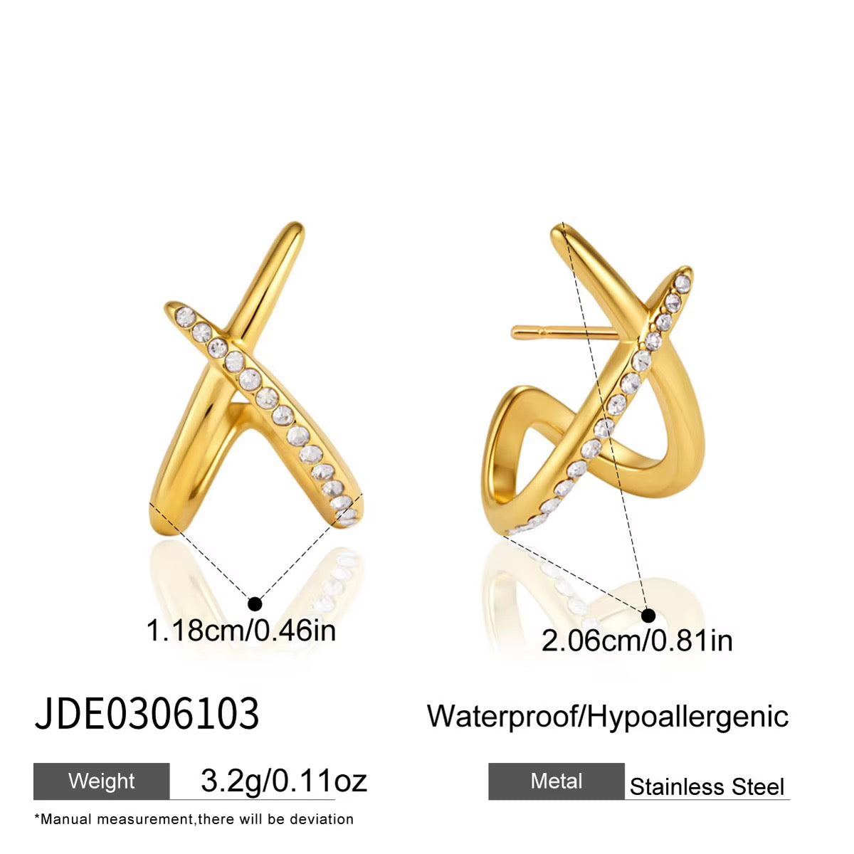 The x-cross stud