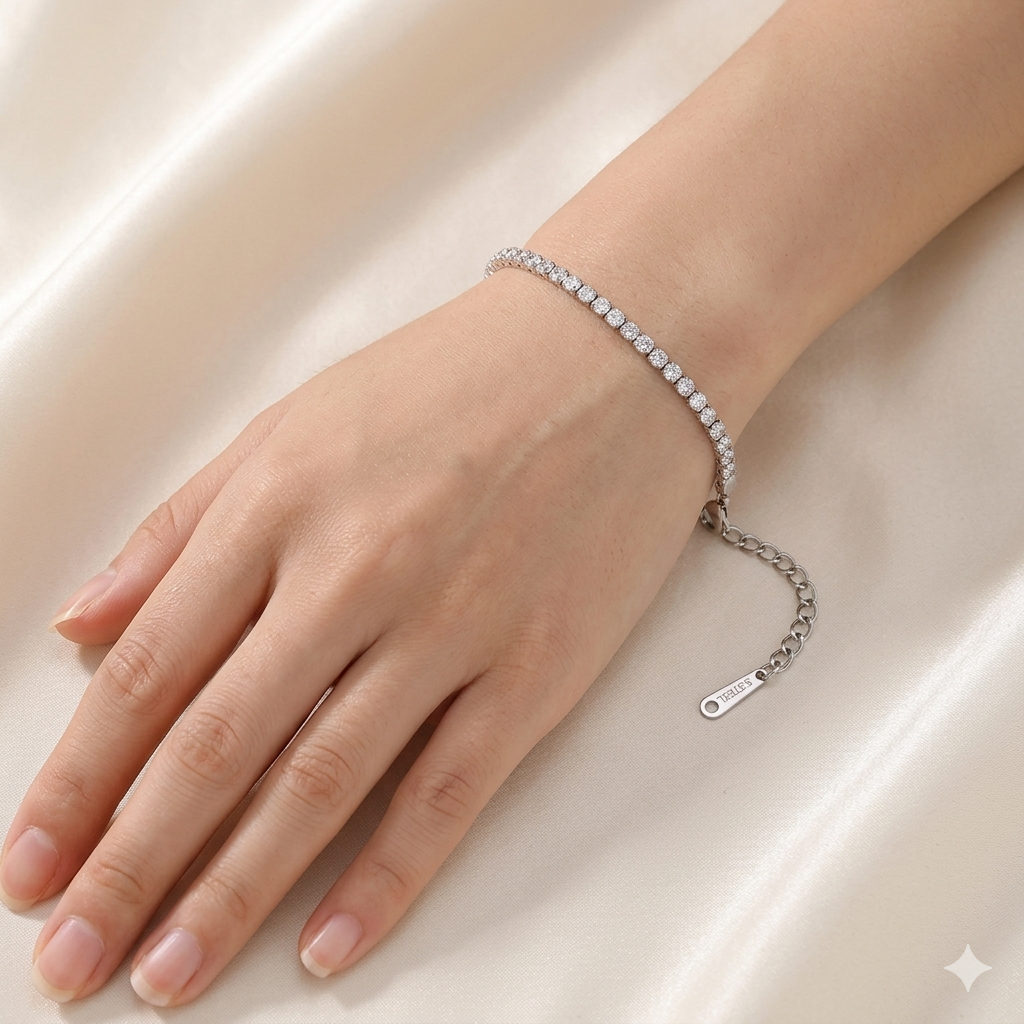 Silver Liora bracelet
