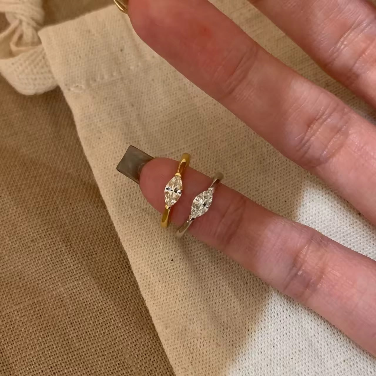 The eye pinky ring