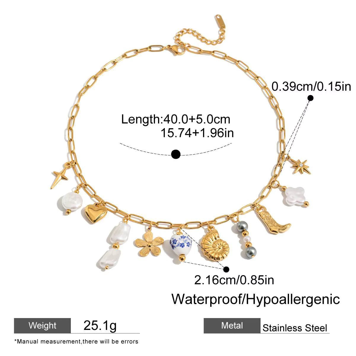 Boho bloom necklace