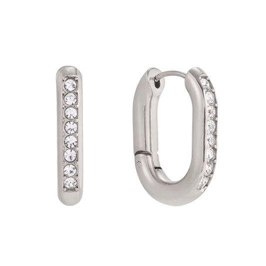 Viona hoops (silver)