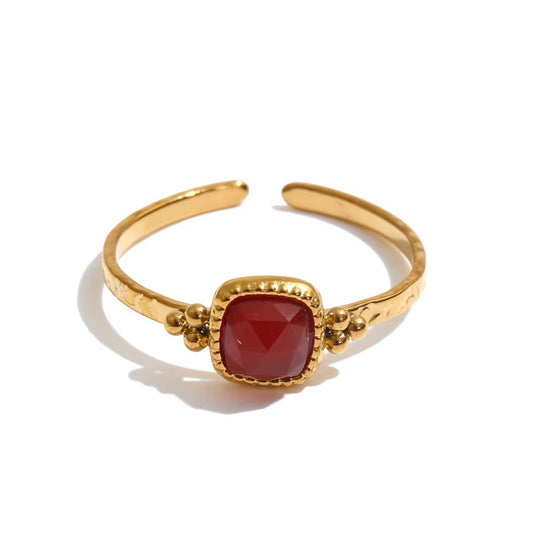 Carmine ring