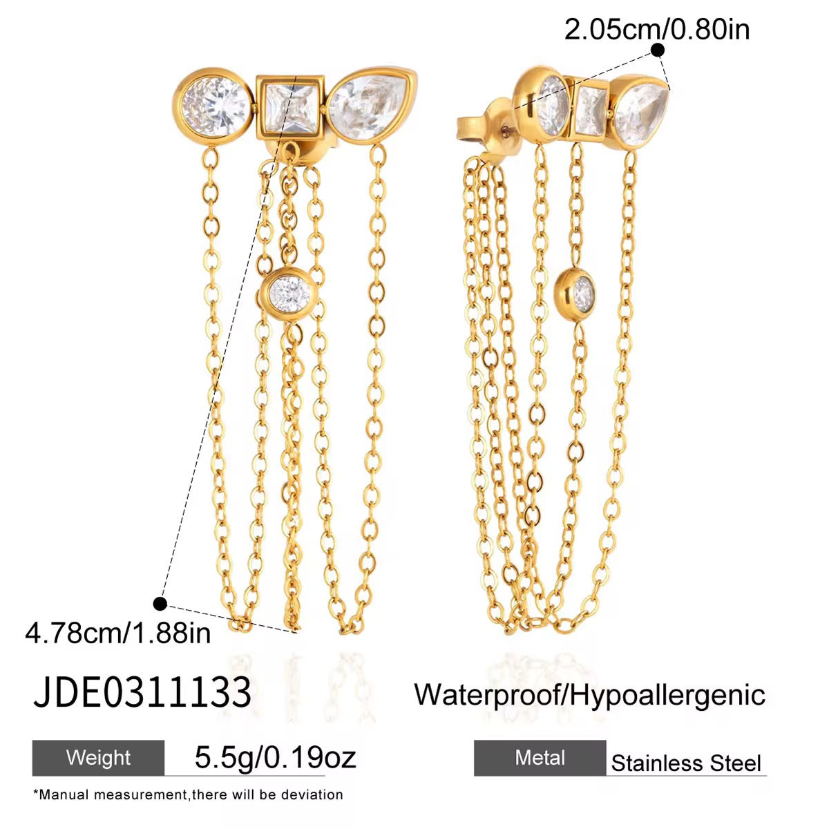 Glam earrings