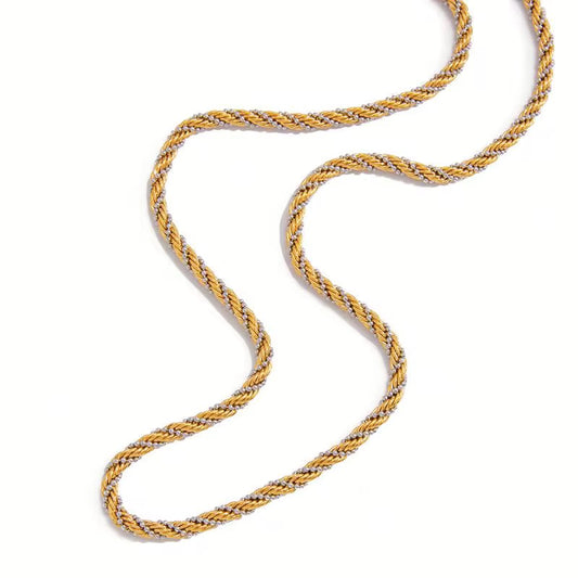 Chord chain necklace