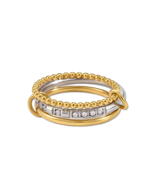 The Linea Stack ring