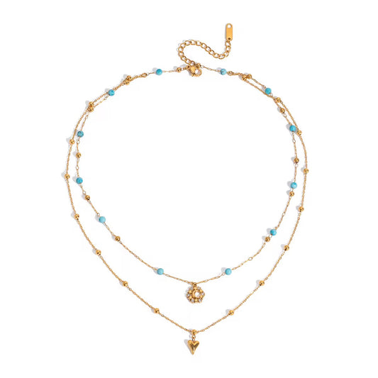 Ael layered necklace