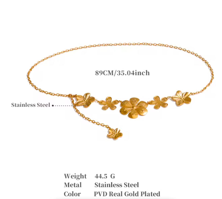 Flora waist chain