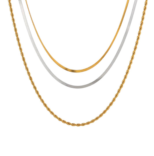 The Meridian Cord Set Necklace