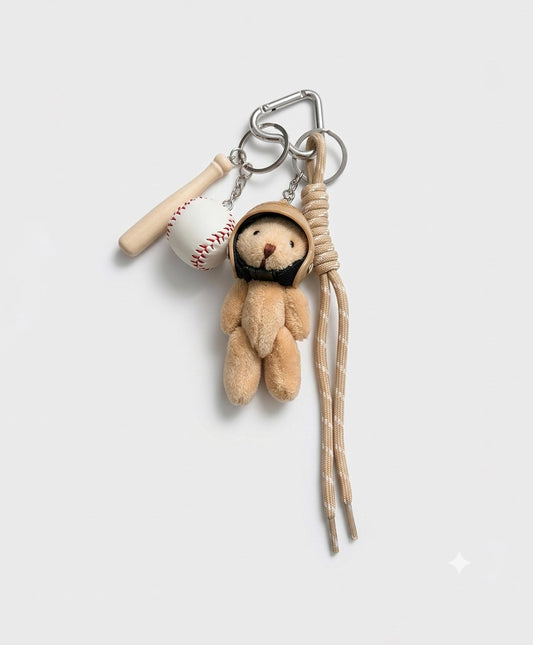 Rally Pilot bag charm
