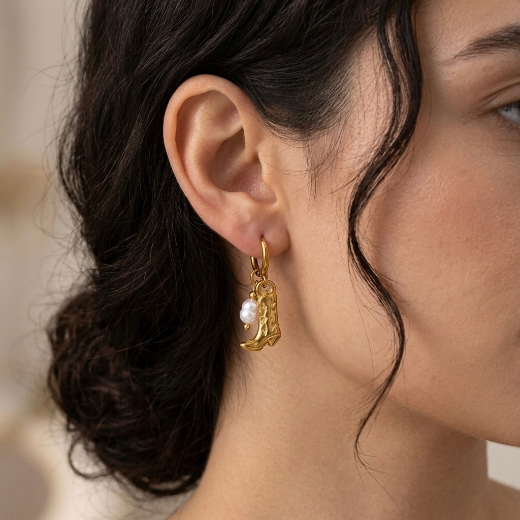 Cowgirl boot hoops