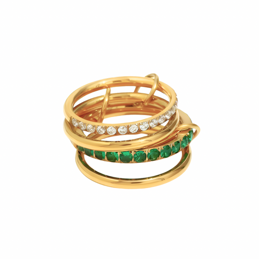 Zemra stacked ring