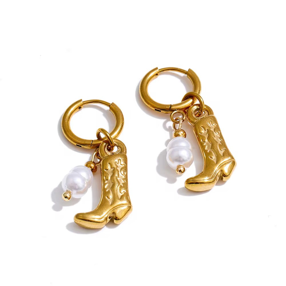 Cowgirl boot hoops
