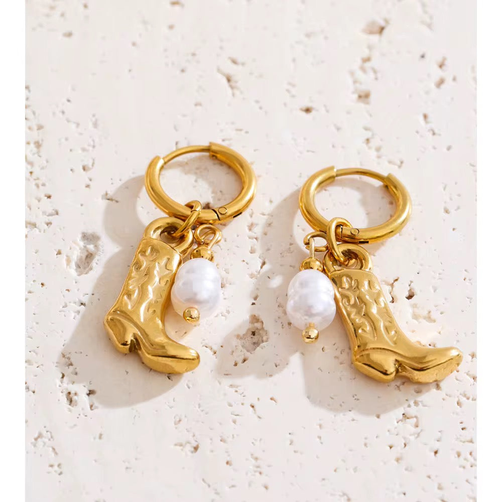 Cowgirl boot hoops