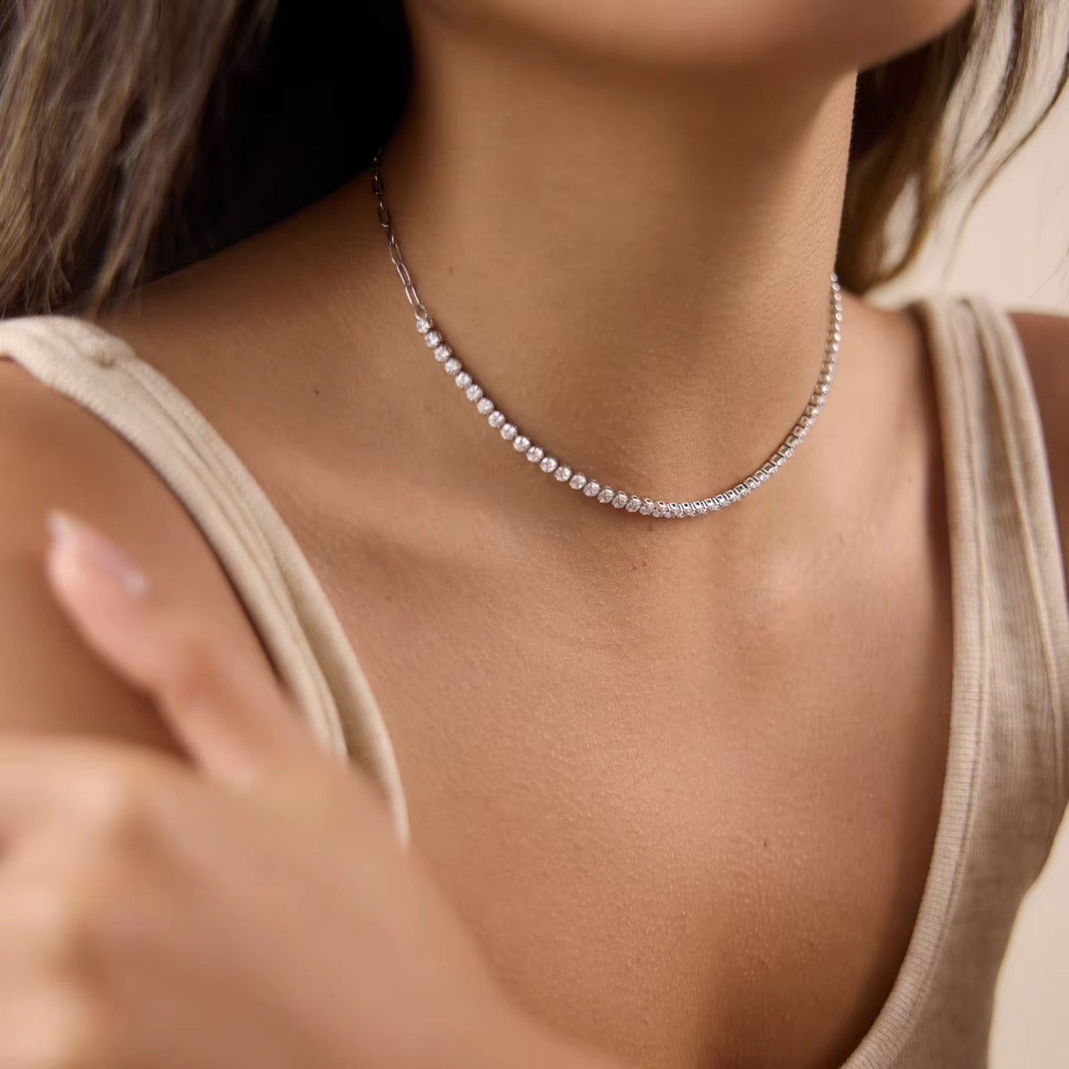 Aria tennis Link choker