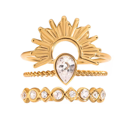 Boa stackable rings