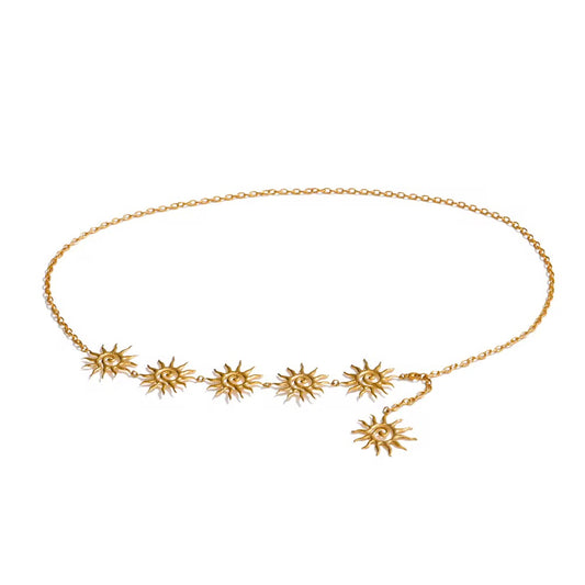 Sun waist chain