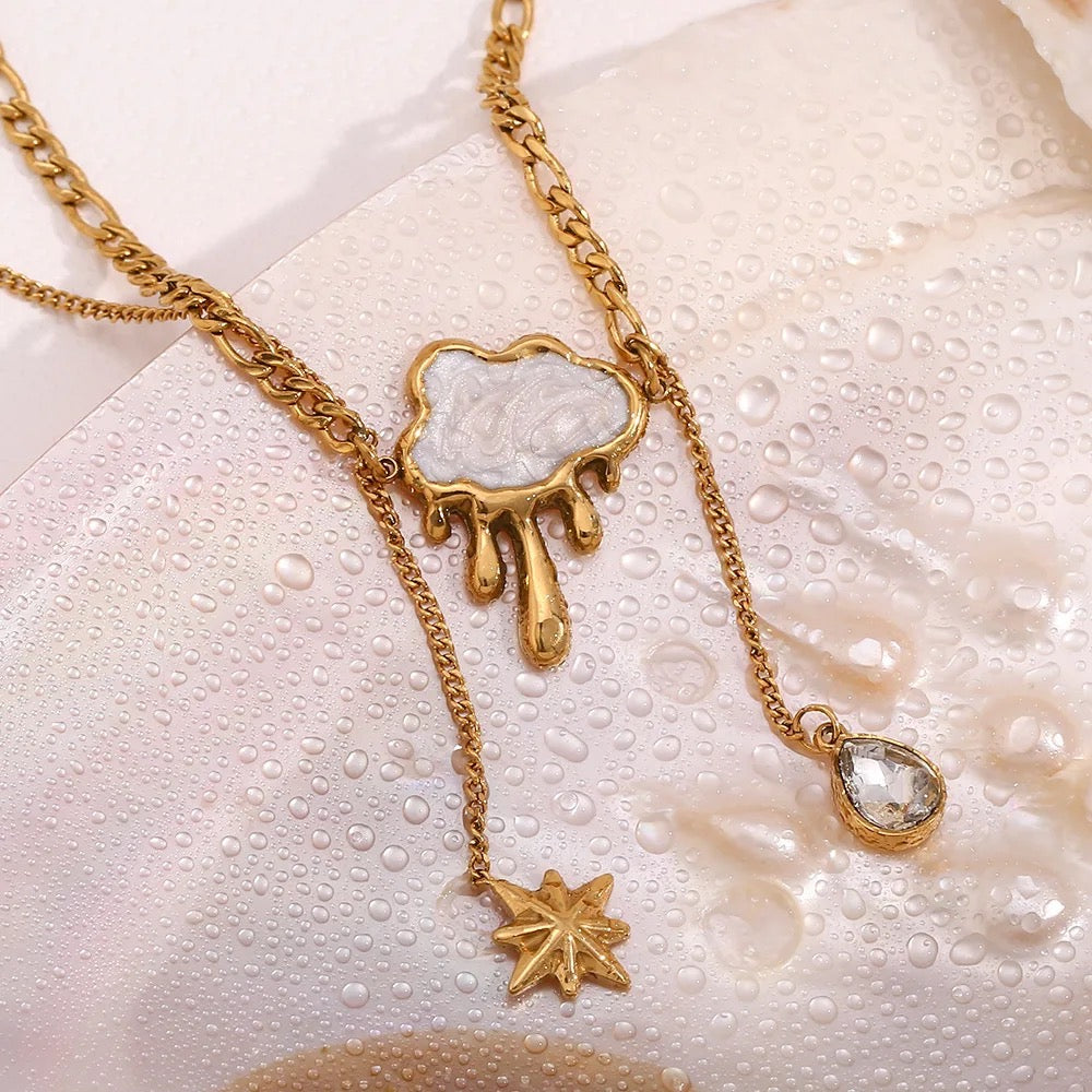 Cloud nine necklace