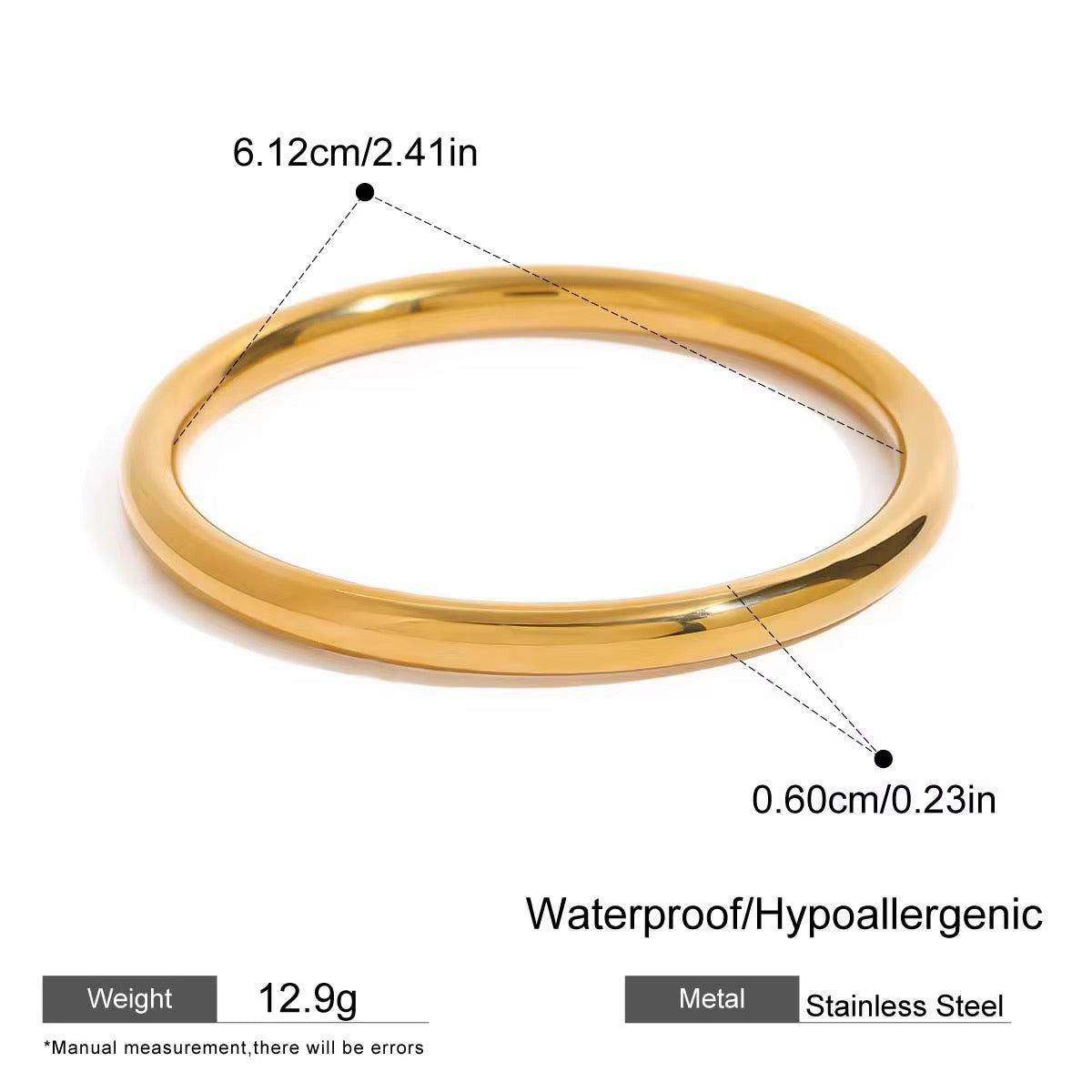 Smooth Hallow bangle