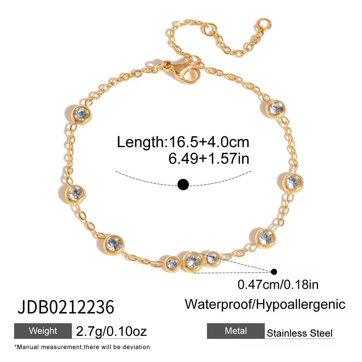 The Dewdrop bracelet