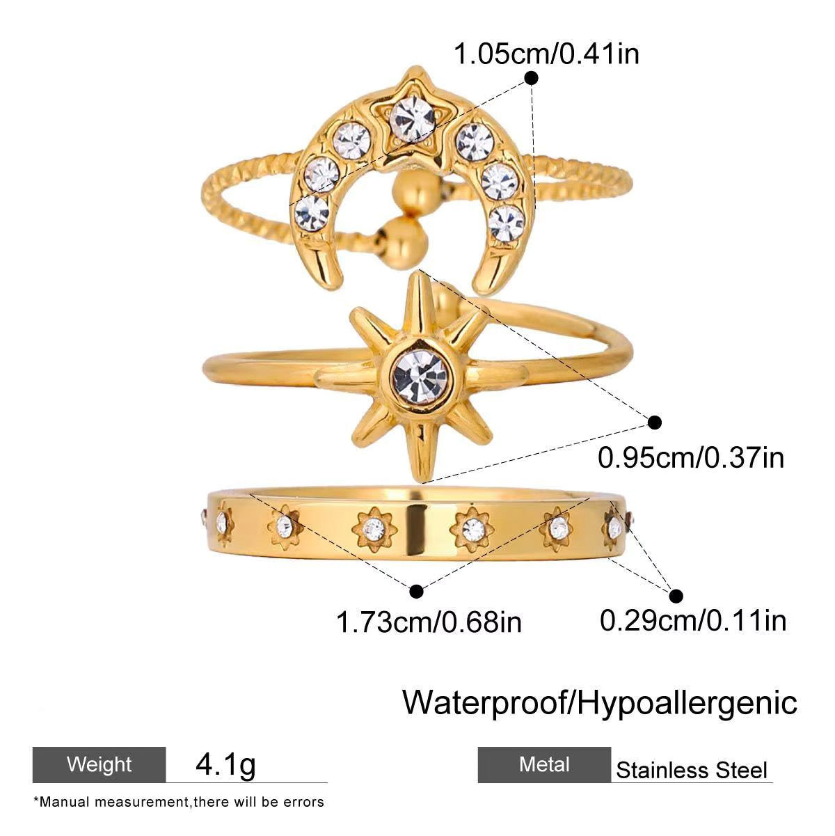 Kaila stacked rings 1